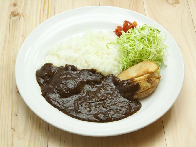 ■夕食メニュー例：「上田カリー」
