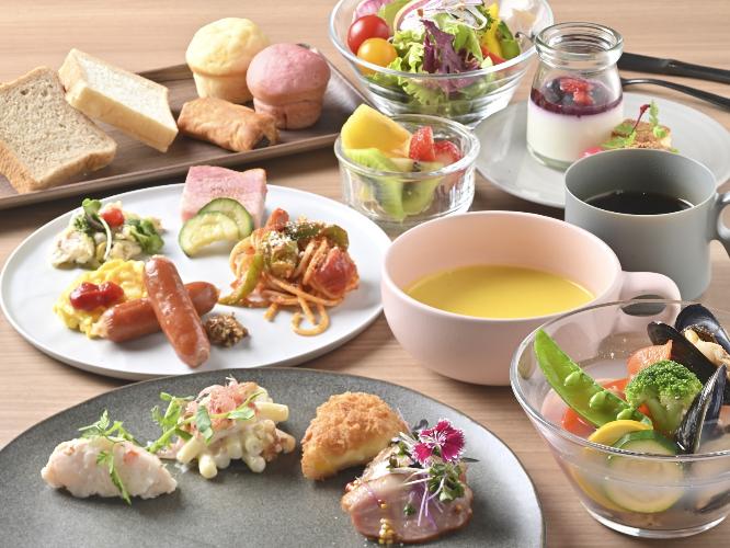 【朝食ビュッフェ】