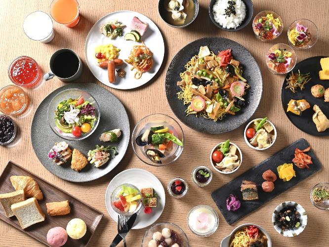 【朝食ビュッフェ】