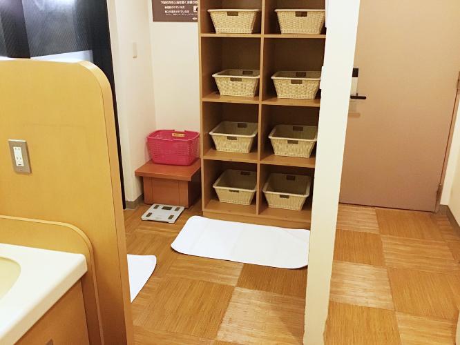 ■大浴場　脱衣所