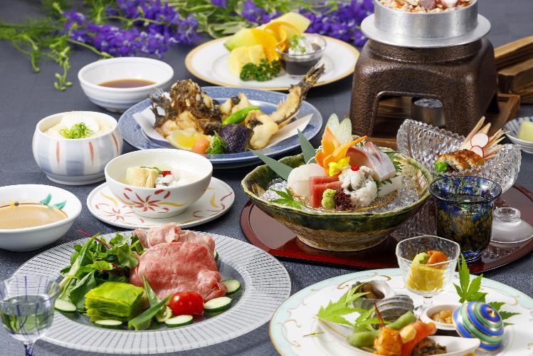 2025年7月8月料理長特選◆讃岐オリーブ牛冷しゃぶと虎魚（おこぜ）の唐揚げ