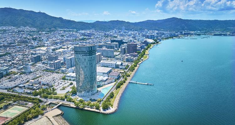 びわ湖大津プリンスホテル全景