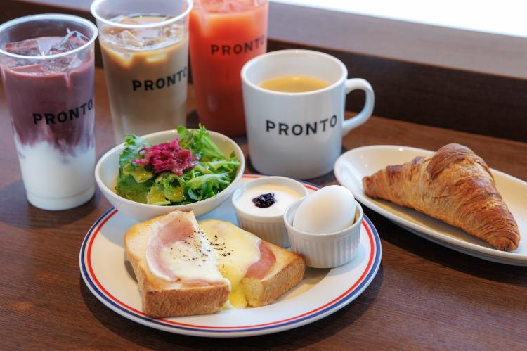 【朝食/「PRONTO」】選べるLサイズのドリンク