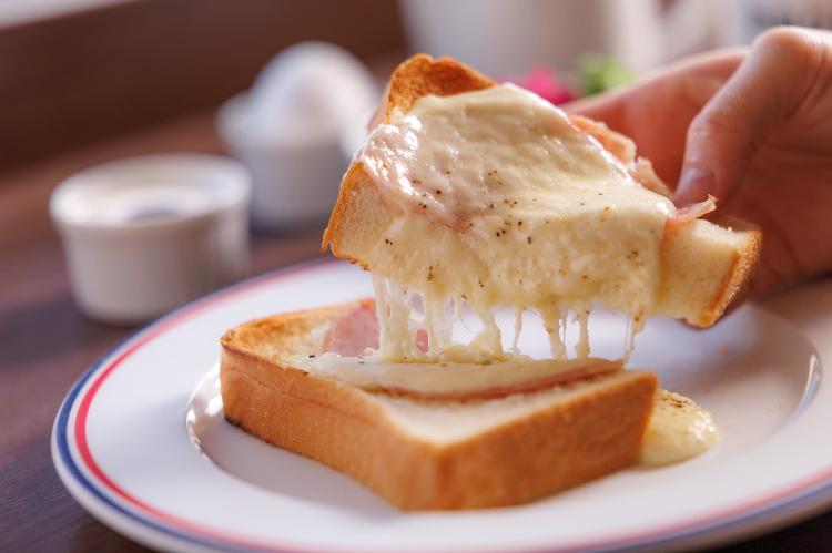 【朝食/「PRONTO」】ハムチーズトースト