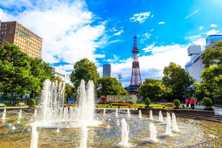 大通公園／ホテルより徒歩約11分。札幌中心部の公園。四季の花やイベントが楽しめる憩いの場です。