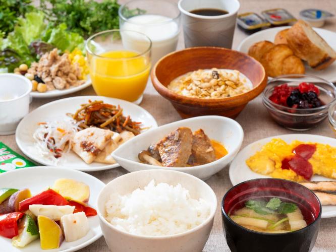 ★朝食ビュッフェ