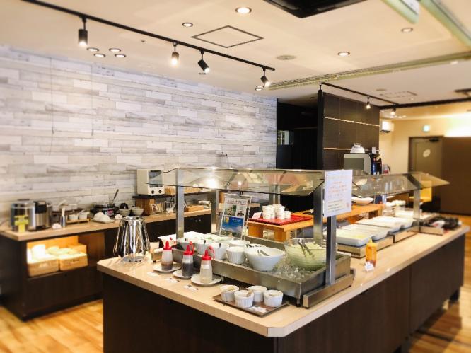 朝食バイキング会場