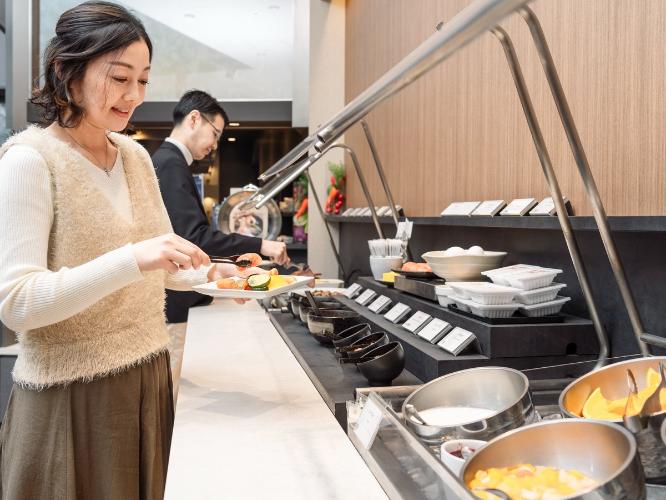 【朝食】お好きな料理を好きなだけ♪