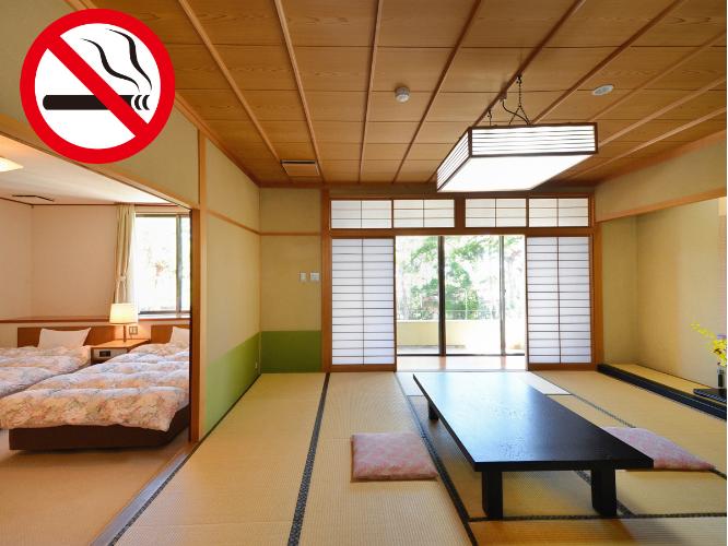 ■禁煙■バス・トイレ付き和洋室（12畳+2ベッド）