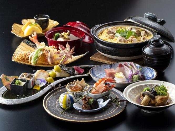 【日本料理　錦】懐石料理一例