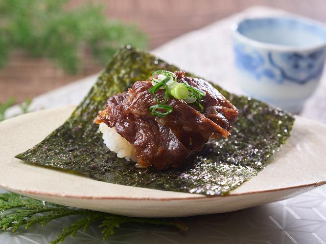 但馬牛鉄板すき焼き手巻き寿司（おすすめご当地グルメ）　※イメージ