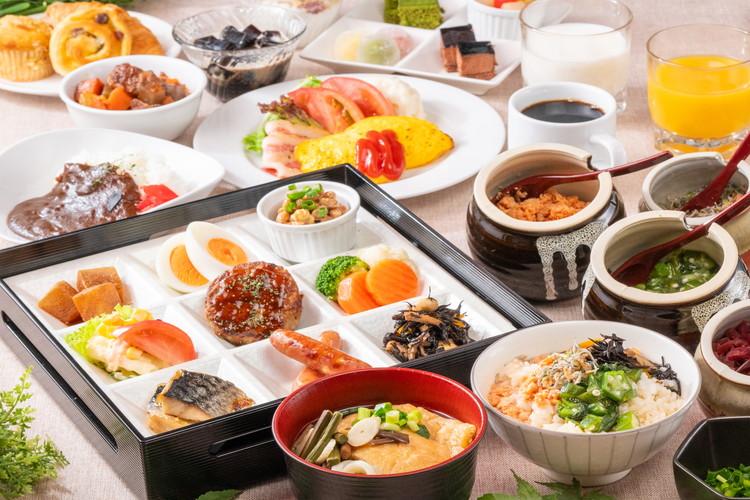 【和洋食ビュッフェ】 出汁茶漬けが人気のグルメ横町ビュッフェ