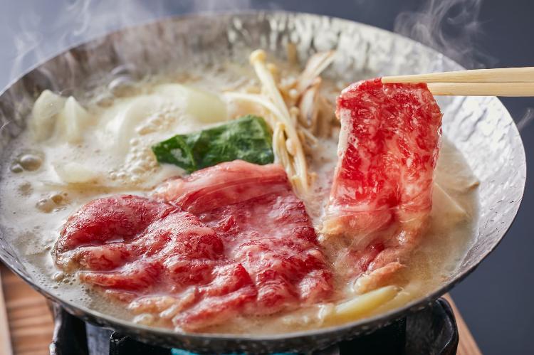 台の物 黒毛和牛のしゃぶしゃぶ