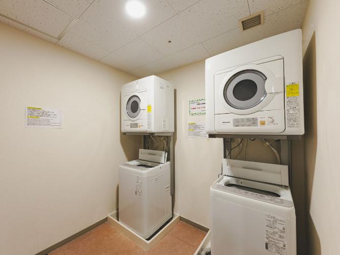 連泊に便利な洗濯機・乾燥機をご用意しております。