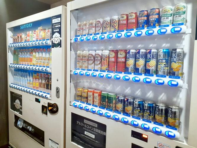 ■自動販売機コーナー