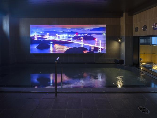 ■天然温泉「旅人の湯」<BR>入浴条件男女別<BR>営業時間15：00〜2：00 / 5：00〜10：00