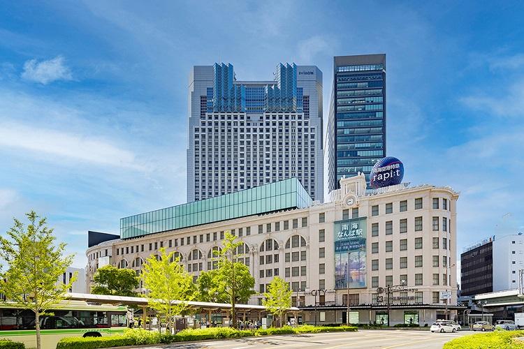 南海なんば駅直結、ミナミにそびえるスイスホテル南海大阪
