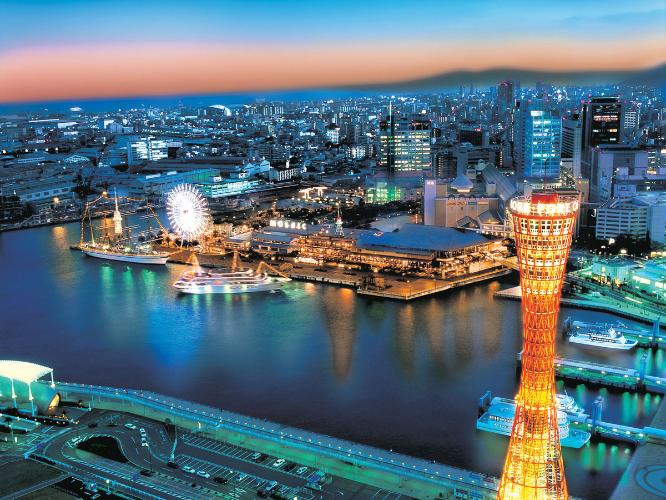 ◆神戸の夜景◆ホテルの徒歩圏内でもきらめく夜景をご覧いただけます。