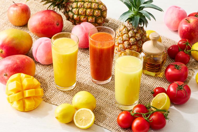 【夏限定】夏の食材を使ったカラフルでフルーティーなこだわりスムージーー