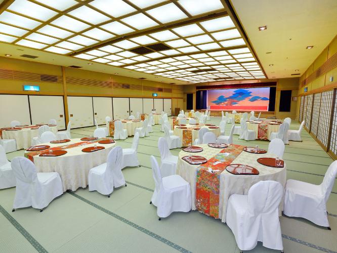■伝統と格式、浜松を代表する老舗料亭、別館：聴涛館（大広間）