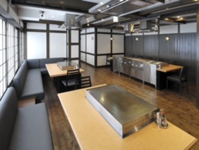 ■民芸割烹「いなんば」（別館）の鉄板コーナー