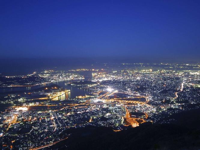 皿倉山からの夜景