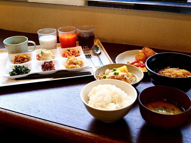 無料朝食