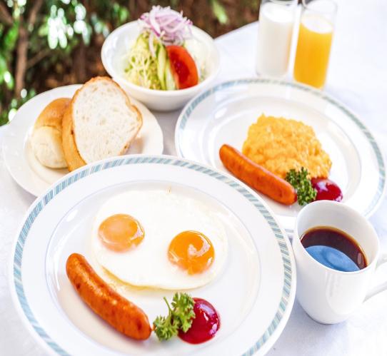 （選べる朝食）卵料理はオーダー入ってから調理。だからいつも出来立て！