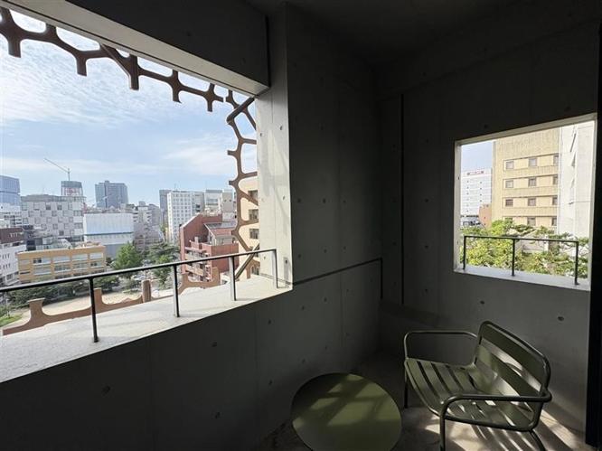 スタジオコーナーツイン バルコニーからの眺め