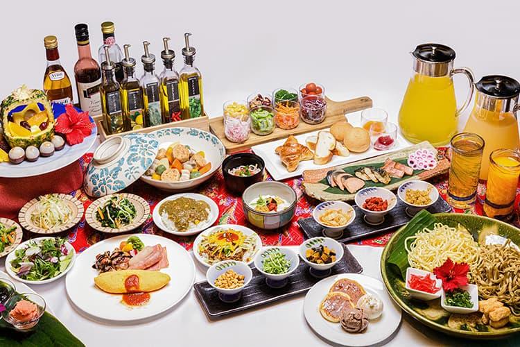 「THE DINING 暖琉満菜」朝食バイキングイメージ