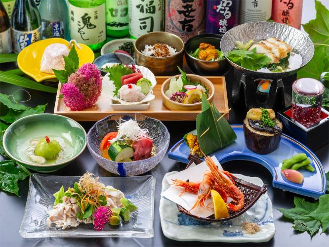25年夏の【和食膳】一例