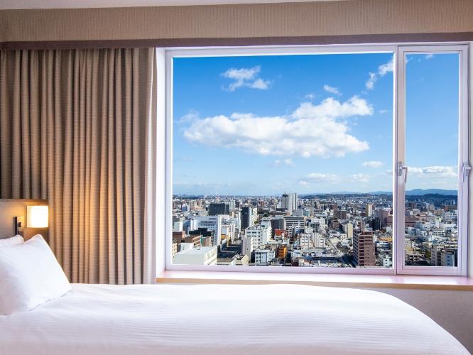 客室からの景色をお愉しみくださいませ