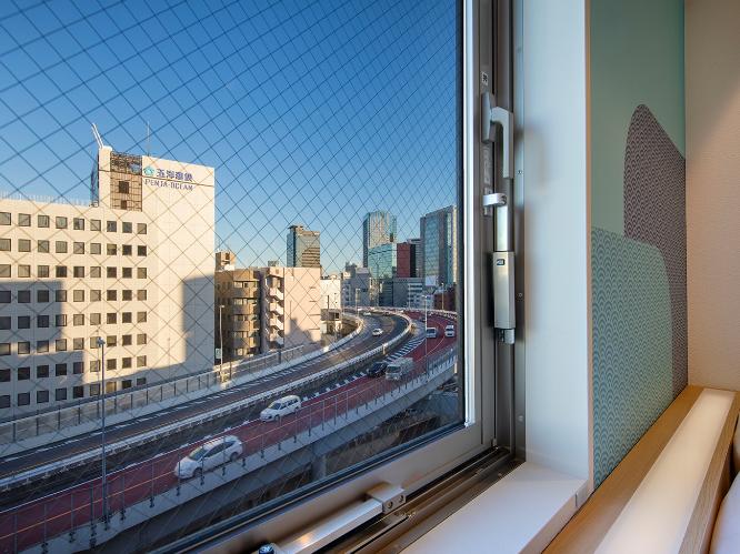 【セミダブルルーム/11平米】客室からの景色一例（景色がないお部屋もございます。指定不可となります）