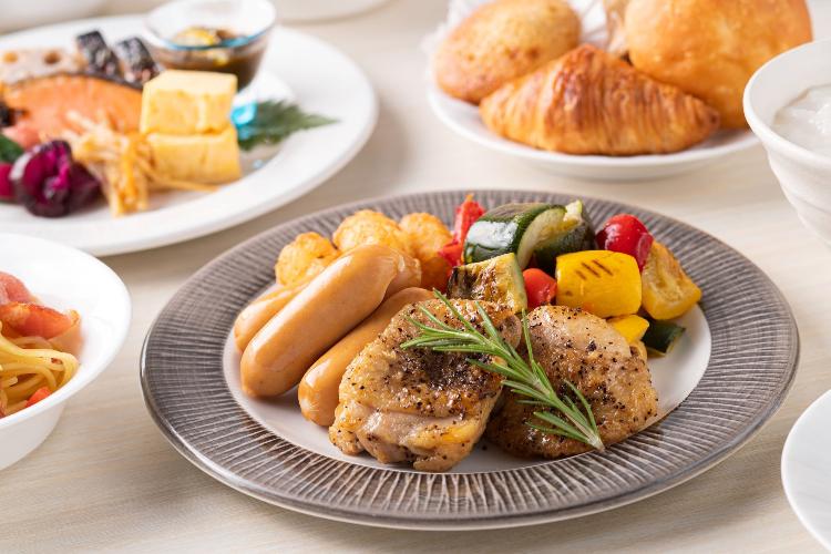 ★朝食ビュッフェ（イメージ）
