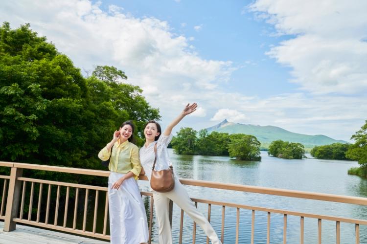【大沼公園】大沼ならではの美しい風景を、散策しながら楽しんでください。