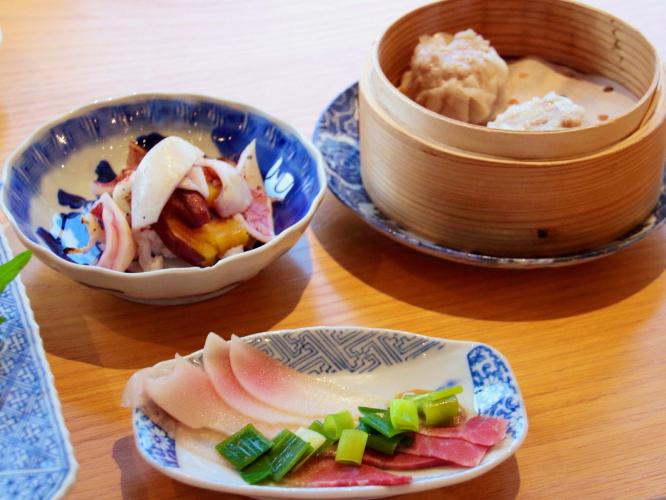 レストランでは五島の美味しい食材をご堪能ください
