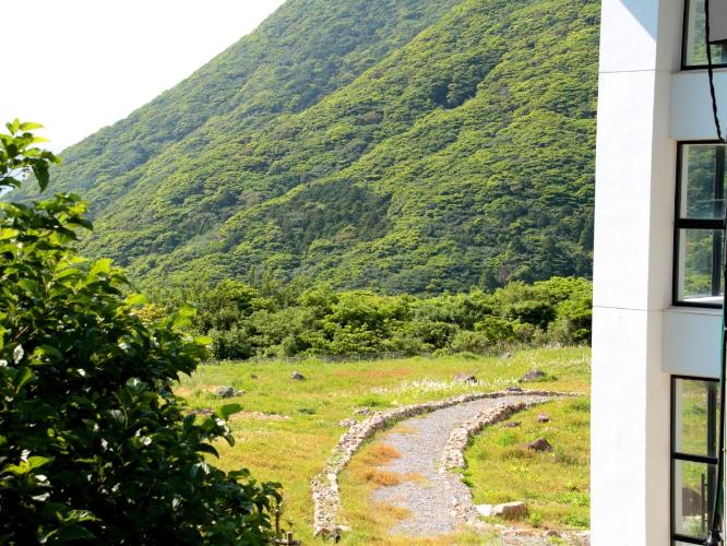 大自然に癒される散策路