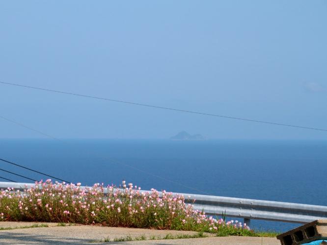 五島の海を一望