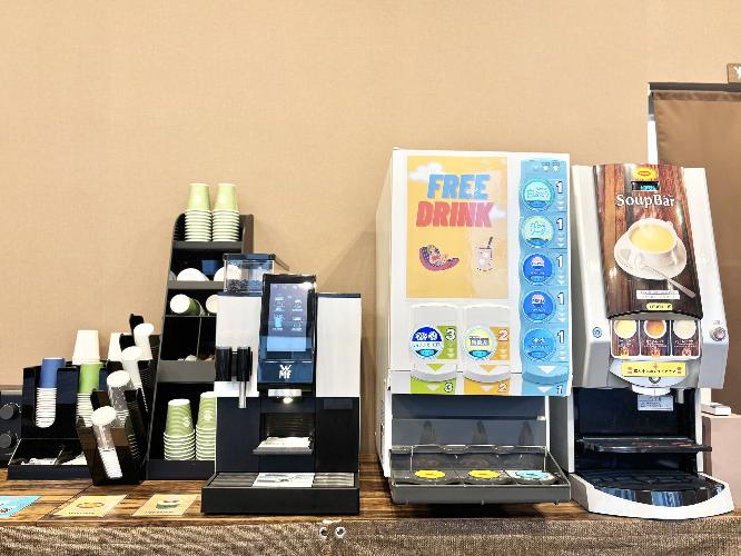 無料ドリンクサービス