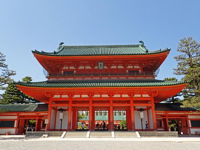 平安神宮までは徒歩10分