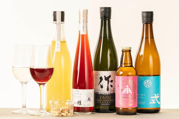 【Cocktail Time】伊勢のお酒を中心に、日本酒、ワイン、クラフトビールをご用意1杯500円