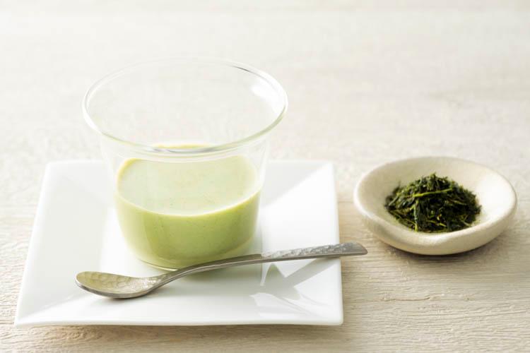 【伊勢限定地産地消メニュー】伊勢茶を使ったミルクプリン