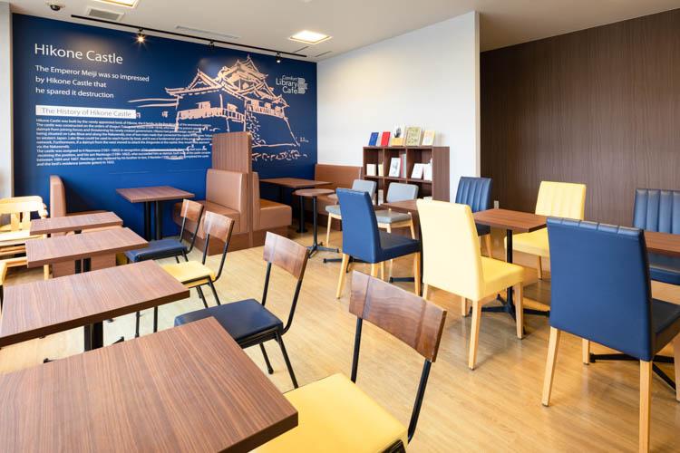 【ライブラリーカフェ】思い思いのひとときをごゆっくりお過ごしいただける空間です