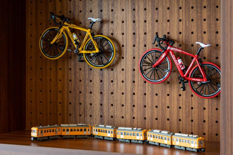 【ライブラリーカフェ】サイクリングスポットとして人気の琵琶湖がある彦根ならではのインテリア