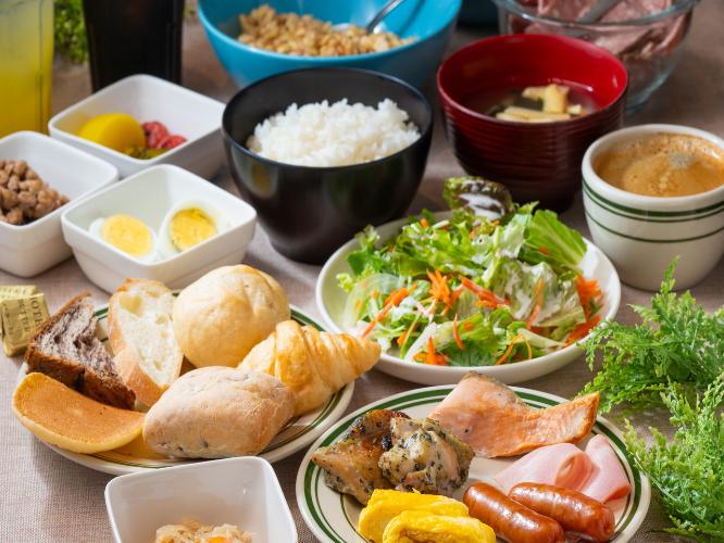 朝食ビュッフェ(1)