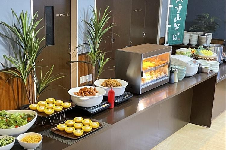 無料朝食（軽食）一例
