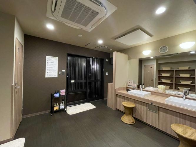 ■大浴場　脱衣所