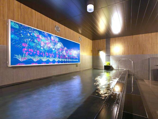 ■ラジウム人工温泉大浴場「旅人の湯」<BR>入浴条件男女別<BR>営業時間15：00～2：00 / 5：00～10：00