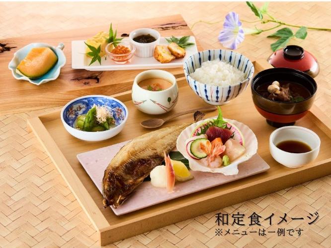 道産食材を使用した和定食は季節毎に異なるメニューをご提供。ゆったり食事を楽しみたい方におすすめ