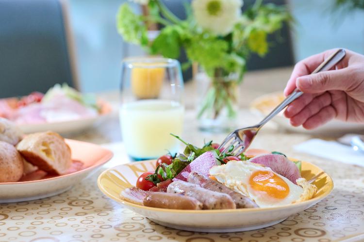 ブッフェ・ダイニング　グランカフェ<BR>朝食（イメージ）
